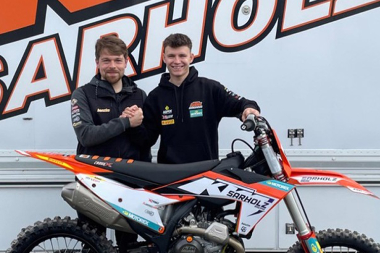 Noah Ludwig startet für Sarholz KTM