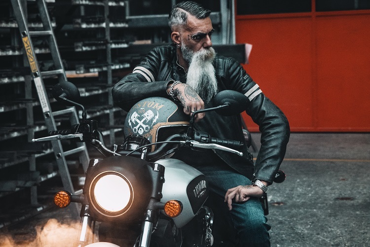 Classic LD Jacke Andy von iXS: Motorradjacke im klassischen Stil 