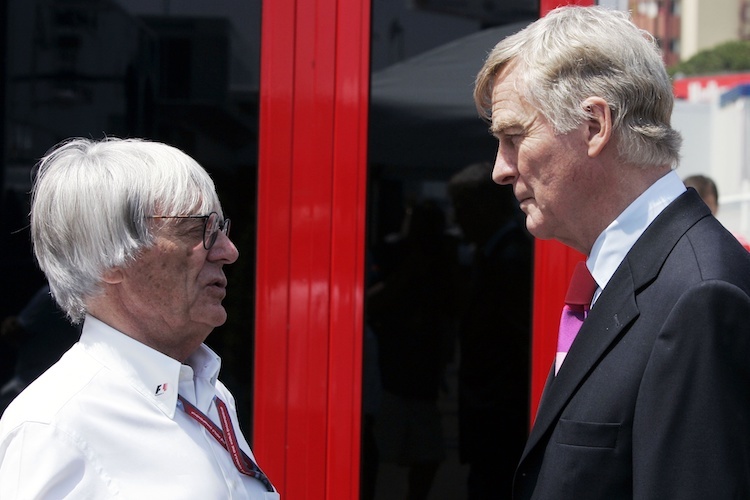 Bernie Ecclestone und Max Mosley