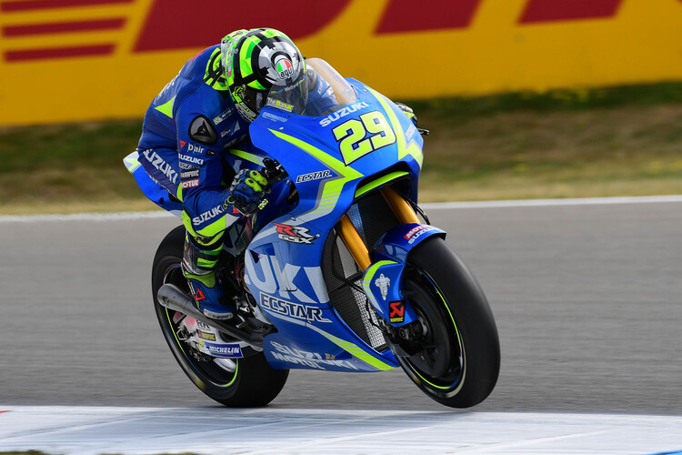 Andrea Iannone auf der Suzuki GSX-RR