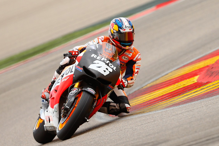 Dani Pedrosa auf der Honda RC213V für 2014