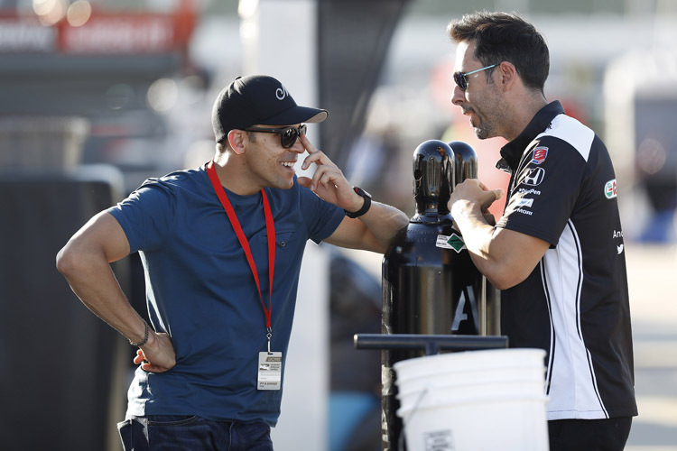 Pastor Maldonado sah sich die IndyCar-Serie in Iowa aus der Nähe an