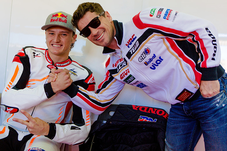 Jack Miller und Lucio Cecchinello