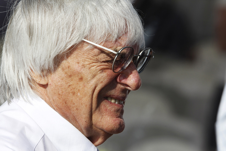 Im Oktober wird Bernie Ecclestone 82