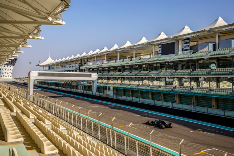 Fernando Alonso auf dem Yas Marina Circuit