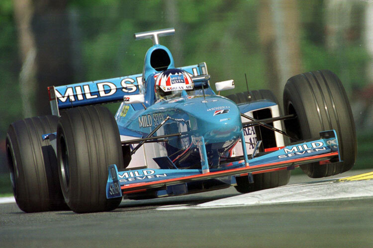 Alexander Wurz im Benetton B198 von 1998