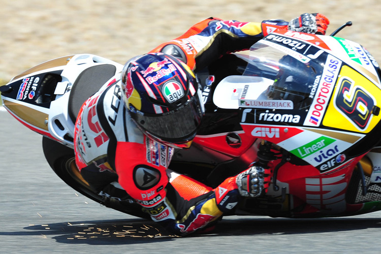 Stefan Bradl behauptete sich im Qualifying 1 