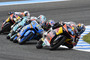 Jerez-GP: MIguel Oliveira (44) führt vor Quartararo, Kent und Binder