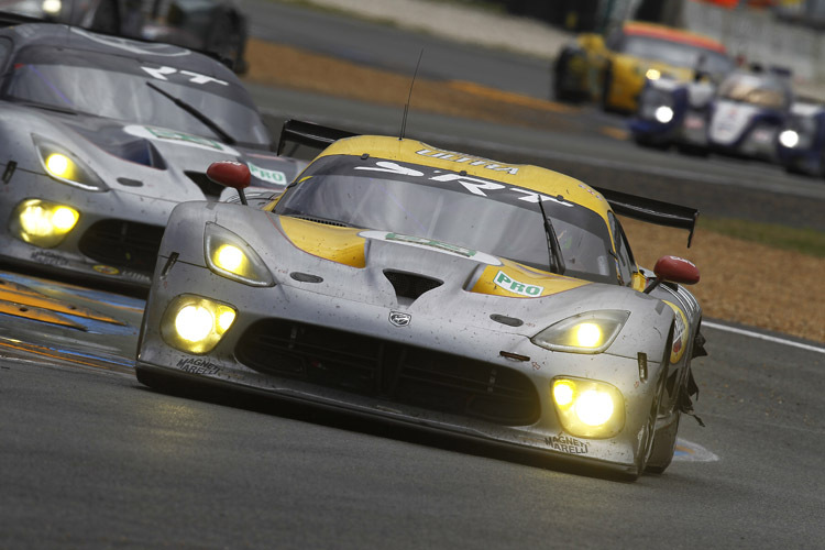 Auf die mächtigen Viper mit V10-Motor müssen die Fans in Le Mans verzichten