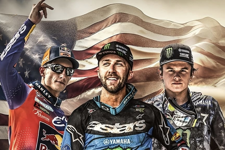 Chase Sexton, Eli Tomac und Haiden Deegan starten für Team USA