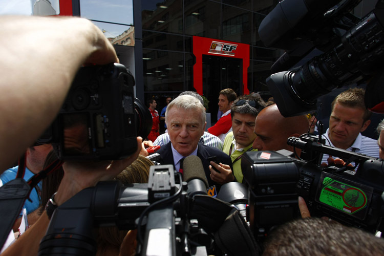 Max Mosley wirkte zuletzt kompromissbereit