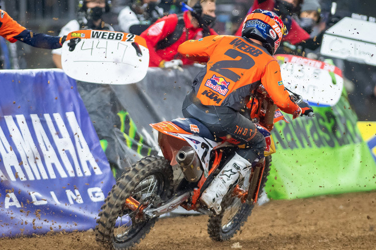 Cooper Webb gewann das Finale von Houston-3