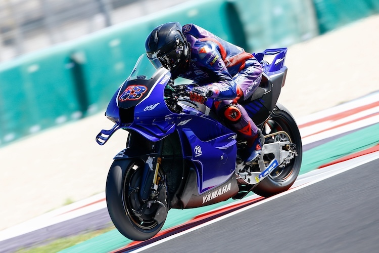 Jack Miller mit der neuen V4-Yamaha
