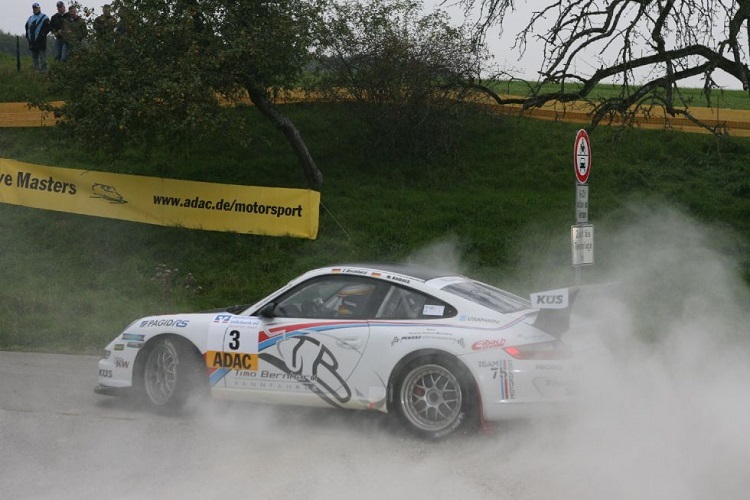 Timo Bernhard bei der Rallye Baden-Württemberg