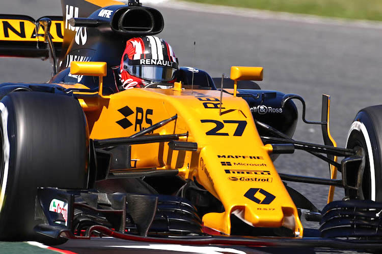 Nico Hülkenberg im Renault: Geniessen Sie ein Bild ohne Halo!