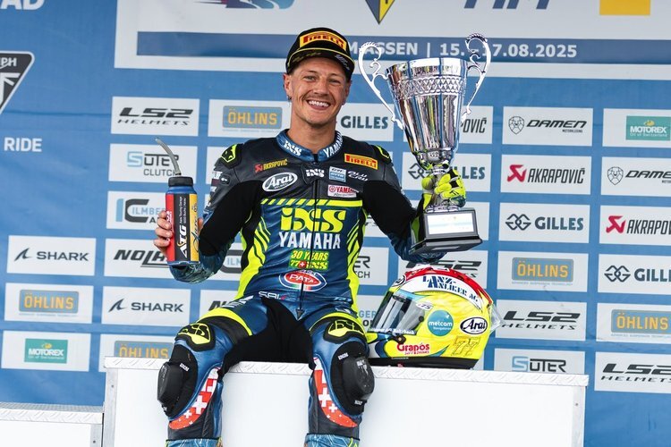 Dominique Aegerter zeigte in der IDM seinen Superbike-Speed