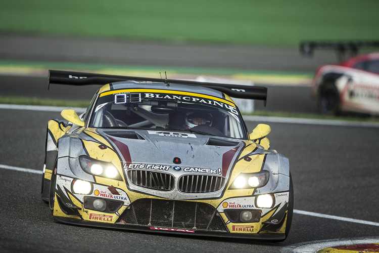 Der MarcVDS-BMW von Werner/Martin/Farfus schied nach 18,5 h aus