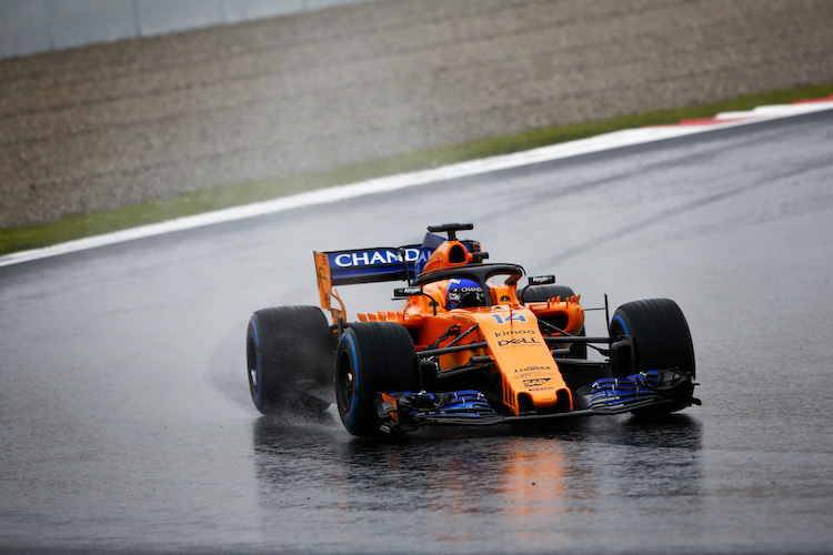 Fernando Alonso traute sich als Erster raus