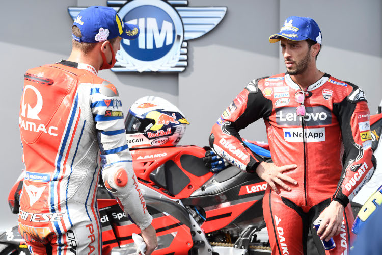 Jack Miller und Andrea Dovizioso