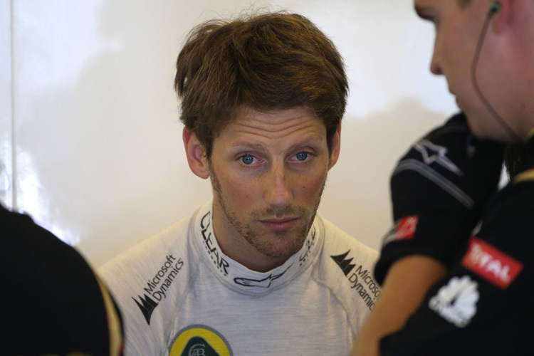 Romain Grosjean: Die Gedanken sind ganz woanders