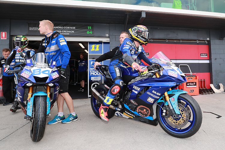 Sandro Cortese (rechts) hat kein Heimrennen