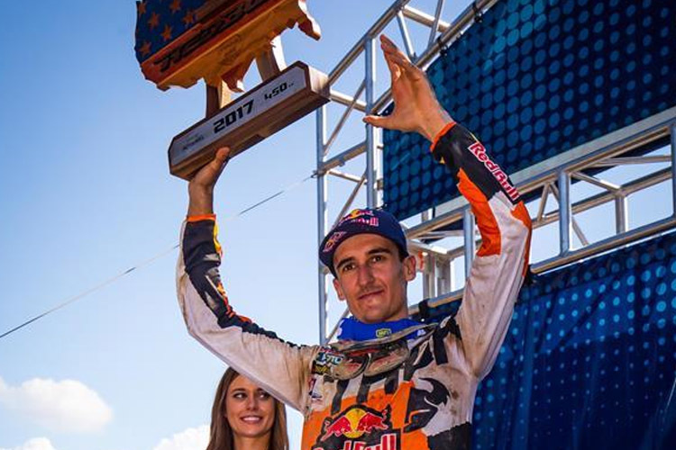 Marvin Musquin stand in Tennessee wieder auf dem Podium