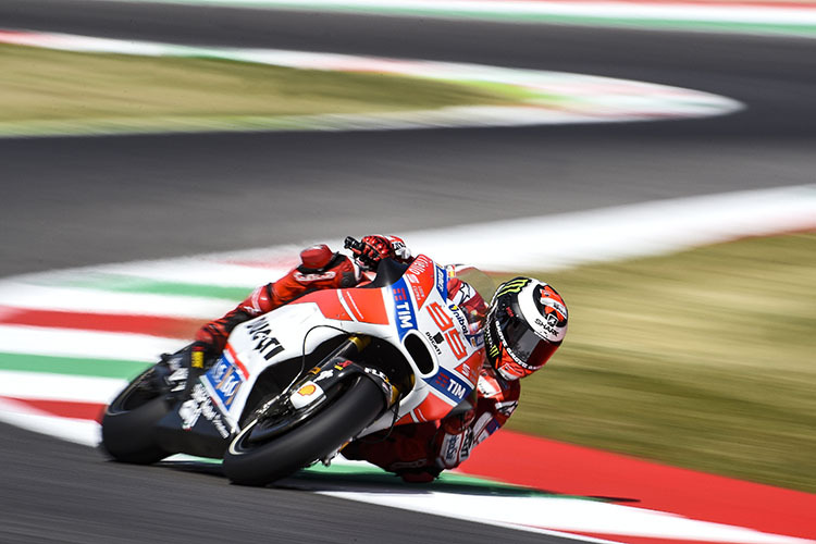 Jorge Lorenzo in Mugello