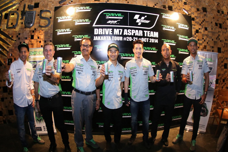 Das Aspar-Team in Indonesien
