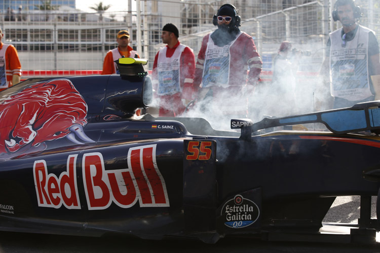 Carlos Sainz: «Ich die Zielflagge wegen eines Aufhängungsproblems nicht gesehen»