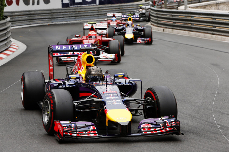 Sebastian Vettel in Monaco