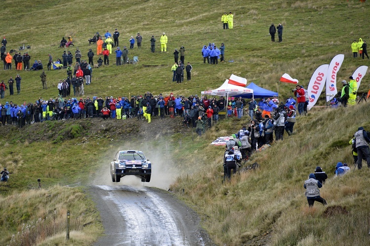 Die erste Wales-Etappe ging an Sébastien Ogier