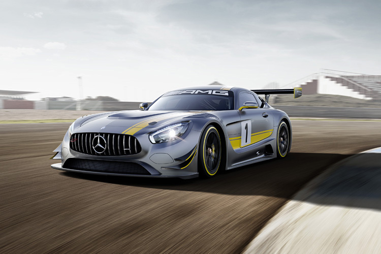 Mercedes-AMG jagt den neuen GT3 noch durch ein intensives Testprogramm
