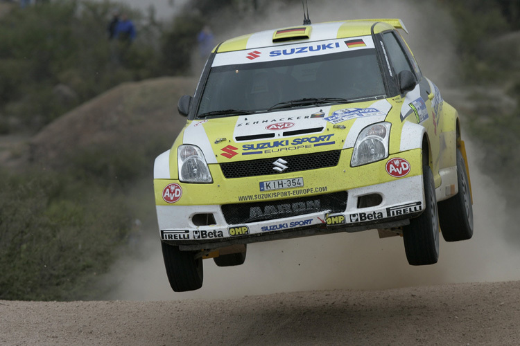 Aaron Burkart wahrte in Argentinien seine Titelchance