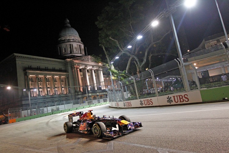 Vettel Rennen Singapur