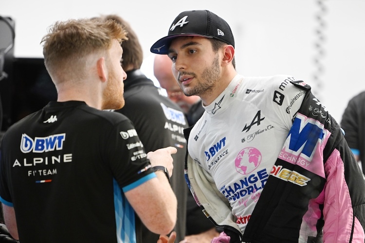 Esteban Ocon weiss: Er ist auf sein Team angewiesen