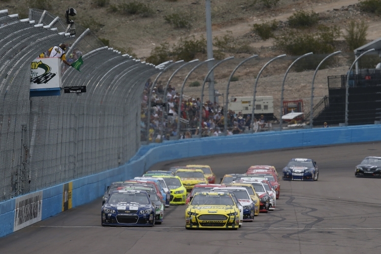 Der besagte letzte Neustart vom NASCAR-Rennen in Phoenix