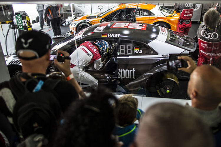 Audi am Lausitzring: Blick hinter die Kulissen