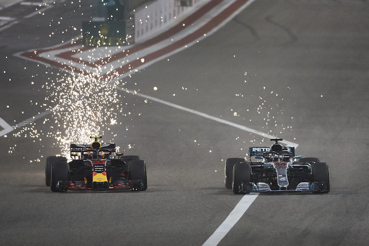 Lewis Hamilton musste in Bahrain Schadensbegrenzung betreiben