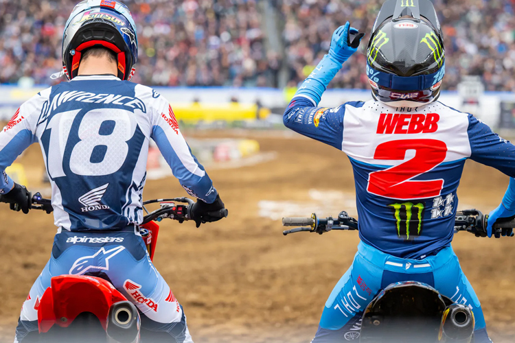  Jett Lawrence und Cooper Webb kämpfen um den Titel