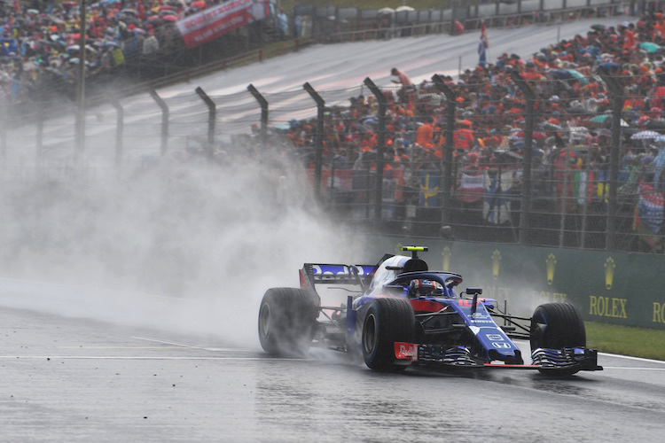 Pierre Gasly auf dem Weg zum sechsten Startplatz