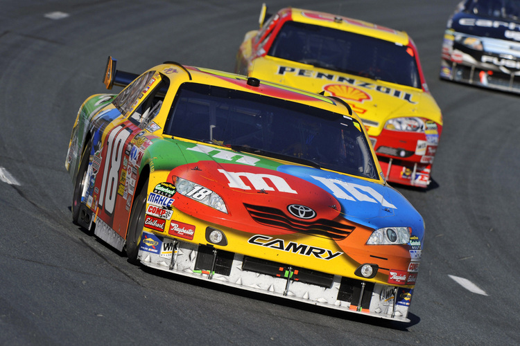 Nicht reglementskonform: Kyle Busch’s Toyota in Loudon