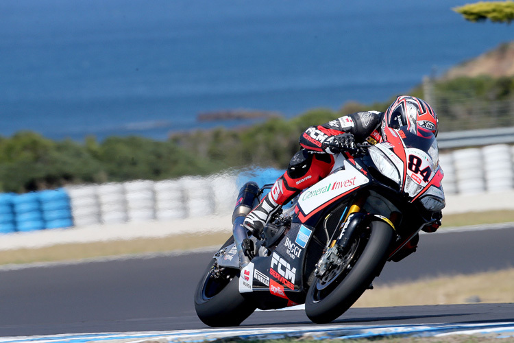 Michel Fabrizio auf der Aprilia RSV4