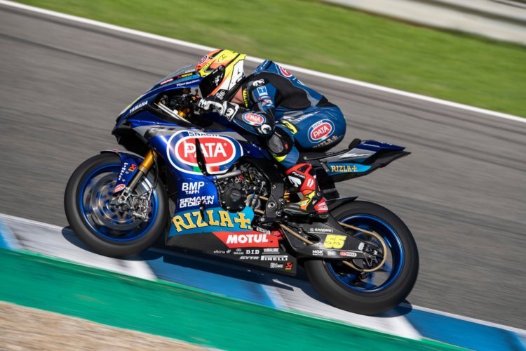 Andrea Locatelli macht auch auf dem Superbike von Yamaha eine gute Figur