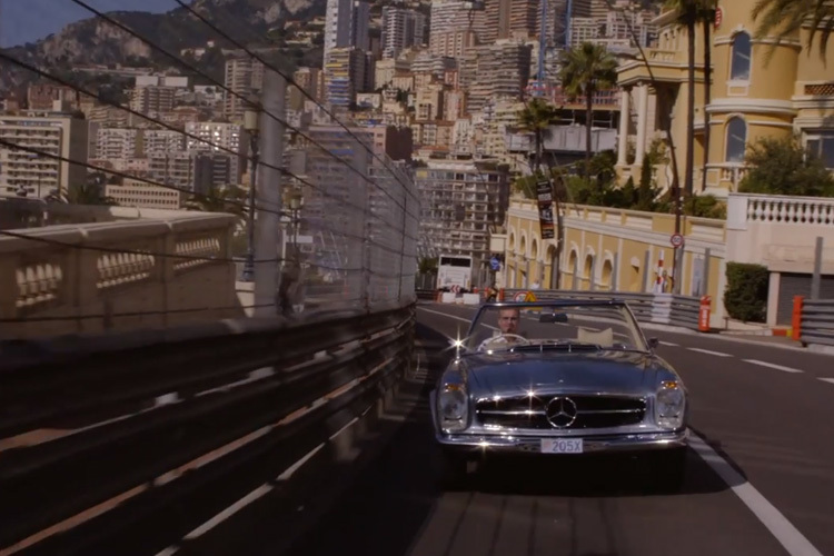 David Coulthard auf dem GP-Kurs von Monaco