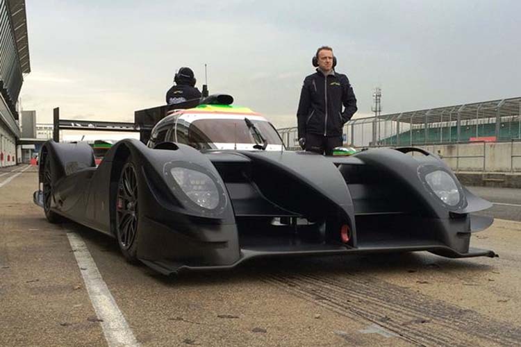 Strakka Racing beim Shakedown in Silverstone in der vergangenen Woche