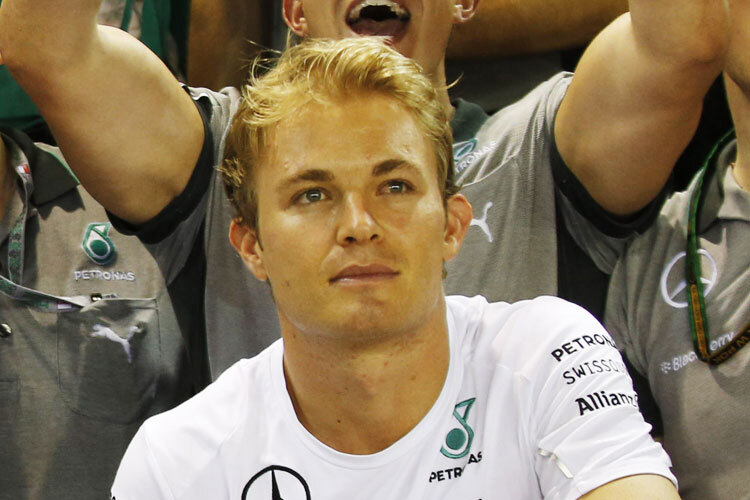 Nico Rosberg hatte in Singapur nichts zu feiern