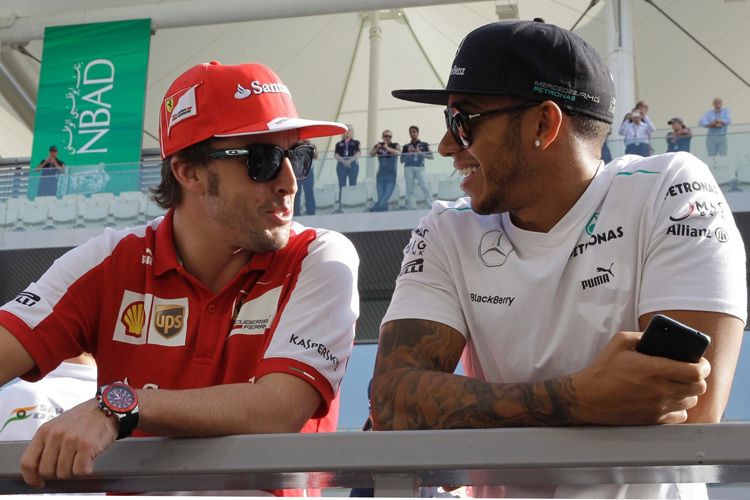 Alonso: «Hey, Lewis, stell dir vor – ich verdiene gleich viel wie du!»