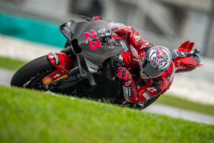 Enea Bastianini in Sepang