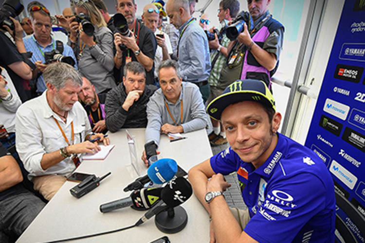 Immer noch umschwärmt: Valentino Rossi