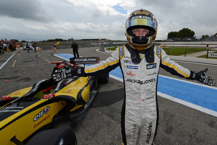 Kevin Magnussen in Le Castellet 2013 – die Hausfarben von Renault kennt er bereits